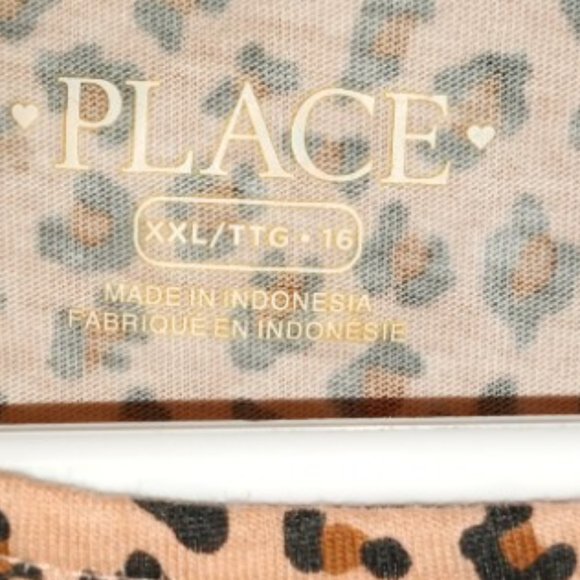 -PLACE- XXL/16 Girls Leopard Dress NWOT - Picture 5 of 8